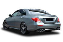 Mercedes E-class W213 2016-2023 Tylny dyfuzor z końcówkami wydechu E53-Design (do AMG/AMG-Line) zdjęcia 1