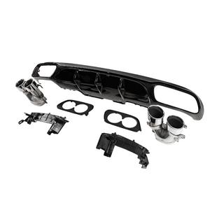 Tylny dyfuzor z końcówkami wydechu E53-Design (do AMG/AMG-Line) Mercedes E-class W213 2016-2023 zdjęcia 3