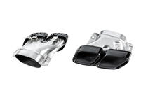 Mercedes E-class coupe C238 2016-2024 Tylny dyfuzor Black z końcówkami Black (Design AMG63) zdjęcia 7