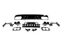 Mercedes C-class W205 2014-2021 Tylny dyfuzor z końcówkami wydechu (Design C43) zdjęcia 2