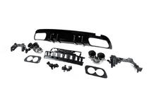 Mercedes C-class W205 2014-2021 Tylny dyfuzor z końcówkami wydechu (Design C43) zdjęcia 4