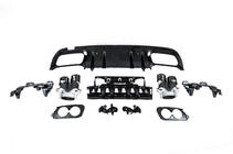 Mercedes C-class W205 2014-2021 Tylny dyfuzor z końcówkami wydechu (Design C43) zdjęcia 6