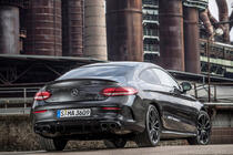 Mercedes C-class W205 2014-2021 Tylny dyfuzor z końcówkami wydechu (do Coupe Design AMG43) zdjęcia 1