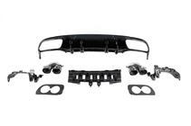 Mercedes C-class W205 2014-2021 Tylny dyfuzor z końcówkami wydechu (do Coupe Design AMG43) zdjęcia 3