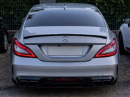 Mercedes CLS C218 2011-2018 Dyfuzor tylny z końcówkami wydechu Black (2015-2018, Design GT63) zdjęcia 4