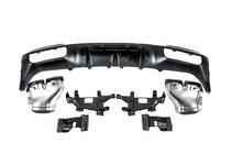 Mercedes CLS C218 2011-2018 Dyfuzor tylny z końcówkami wydechu Black (2015-2018, Design GT63) zdjęcia 8