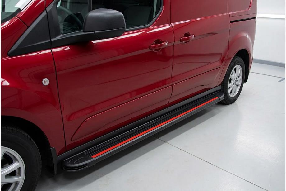 Ford Connect 2021- Progi Boczné Maya Red (2 szt., Aluminium) Image