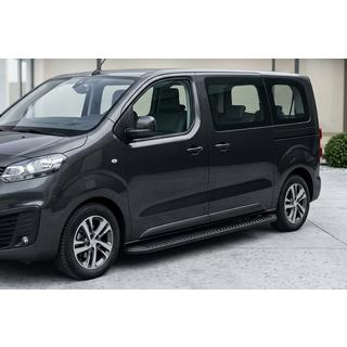 Progi Boczné Tayga Black (2 szt., Aluminium) Opel Zafira Life 2019- zdjęcia 1