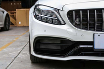Mercedes C-class W205 2014-2021 Przedni zderzak kompletny (design AMG C63 2018-2021) zdjęcia 2