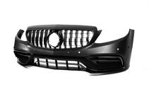 Mercedes C-class W205 2014-2021 Przedni zderzak kompletny (design AMG C63 2018-2021) zdjęcia 4