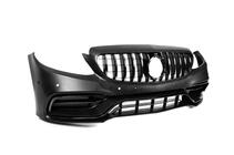 Mercedes C-class W205 2014-2021 Przedni zderzak kompletny (design AMG C63 2018-2021) zdjęcia 5