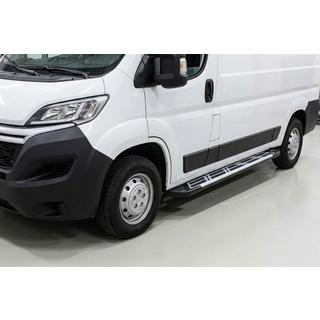 Progi Boczné Sunrise (2 szt., Aluminium) Opel Movano 2021- zdjęcia 1