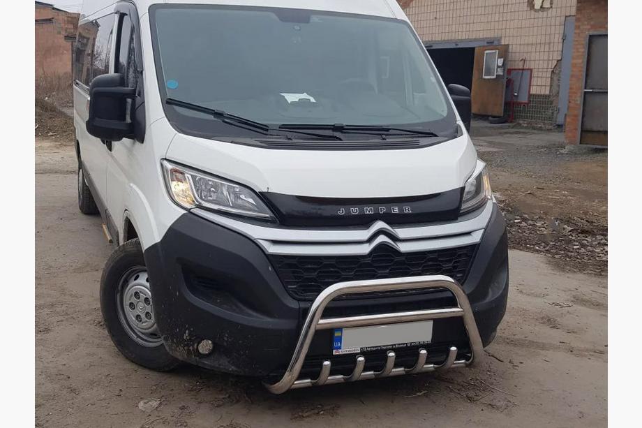 Opel Movano 2021- Przedni Pałąk WT003 (Stal Nierdzewna) Image