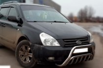 Kia Carnival 2002-2013 Przedni Pałąk WT002 (2006-2013, Stal Nierdzewna) zdjęcia 2