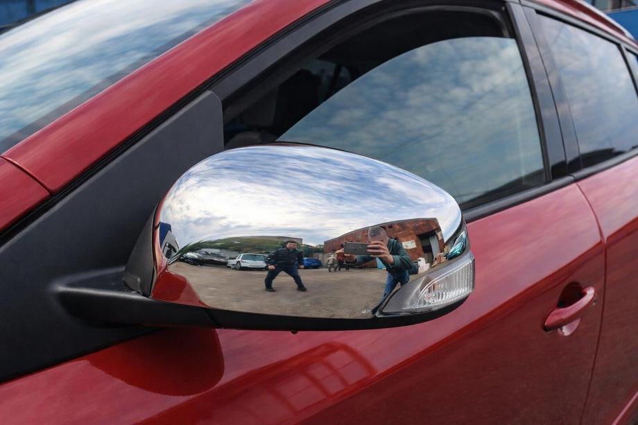 Renault Fluence 2009-2016 Nakładki na Lusterka (2 szt, Stal Nierdzewna) Carmos - Turecka Stal Nierdzewna Image