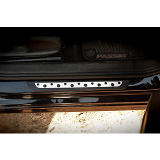 Nakładki progowe (Dotline, 4 szt., stal nierdzewna) Volkswagen Passat B6 2006-2012 zdjęcia 2