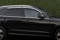 Audi Q5 2008-2017 Deflektory szyb z chromowaną listwą Niken Luxury (4 szt.) zdjęcia 1