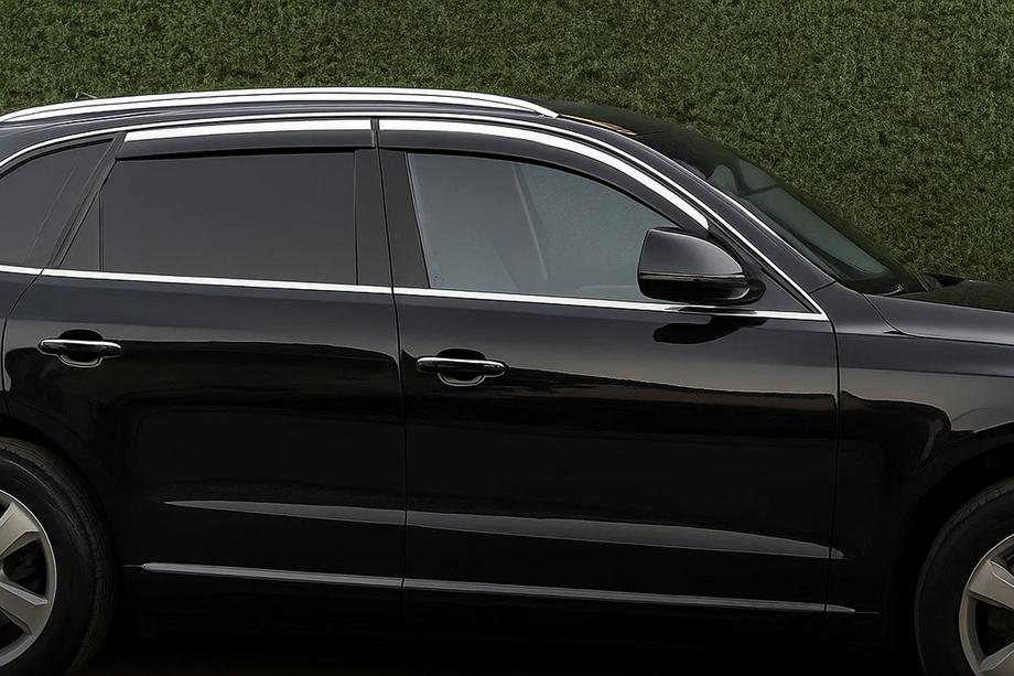 Audi Q5 2008-2017 Deflektory szyb z chromowaną listwą Niken Luxury (4 szt.) Image