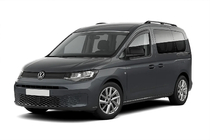 Volkswagen Caddy 2020- Deflektory szyb z chromowaną listwą Niken Luxury (2 szt.) zdjęcia 1