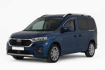 Ford Connect 2021- Deflektory szyb z chromowaną listwą Niken Luxury (2 szt.) zdjęcia 1