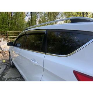 Deflektory szyb z chromowaną listwą Niken Luxury (4 szt.) zdjęcia 3