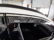 Hyundai Tucson NX4 2021- Deflektory szyb z chromowaną listwą Niken Luxury (4 szt.) zdjęcia 3