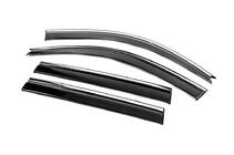 Toyota Land Cruiser Prado 120 2002-2009 Deflektory szyb z chromowaną listwą Niken Luxury (4 szt.) zdjęcia 3