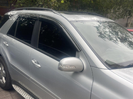 Mercedes ML W164 2005-2011 Deflektory szyb z chromowaną listwą Niken Luxury (4 szt.) zdjęcia 6