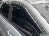 Mercedes ML W164 2005-2011 Deflektory szyb z chromowaną listwą Niken Luxury (4 szt.) zdjęcia 5