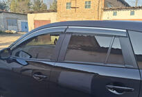 Mazda CX-5 2012-2017 Deflektory szyb z chromowaną listwą Niken Luxury (4 szt.) zdjęcia 4