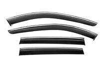 Mazda CX-50 2022- Deflektory szyb z chromowaną listwą Niken Luxury (4 szt.) zdjęcia 1