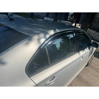 Deflektory szyb z chromowaną listwą Niken Luxury (4 szt.) Skoda Rapid 2012-2019 zdjęcia 2