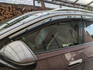 Volkswagen ID.6 2021- Deflektory szyb z chromowaną listwą Niken Luxury (4 szt.) zdjęcia 5