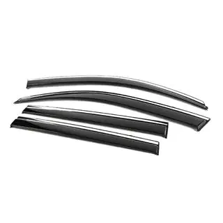 Listwy Przeciwwiatrowe Chromowane Niken Luxury (4 szt) Toyota Land Cruiser Prado 150 2009-2023 zdjęcia 3