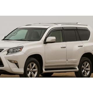 Deflektory szyb z chromowaną listwą Niken Luxury (6 szt.) Lexus GX460 2009-2023 zdjęcia 1