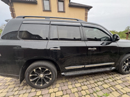 Toyota Land Cruiser 200 2007-2021 Deflektory szyb z chromowaną listwą Niken Luxury (6 szt.) zdjęcia 3