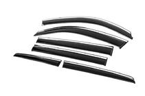 Toyota Land Cruiser 200 2007-2021 Deflektory szyb z chromowaną listwą Niken Luxury (6 szt.) zdjęcia 6