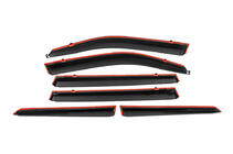 Toyota Land Cruiser 200 2007-2021 Deflektory szyb z chromowaną listwą Niken Luxury (6 szt.) zdjęcia 7
