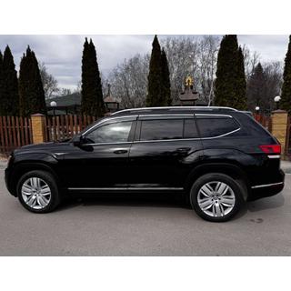 Deflektory szyb z chromowaną listwą Niken Luxury (6 szt.) zdjęcia 1