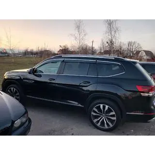 Deflektory szyb z chromowaną listwą Niken Luxury (6 szt.) zdjęcia 3