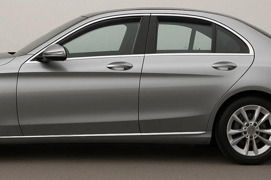 Mercedes C-class W205 2014-2021 Deflektory szyb wsuwane Niken Luxury (4 szt) Zdjęcia 1