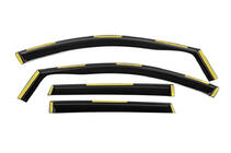 Nissan Qashqai 2014-2021 Deflektory szyb wsuwane Niken Luxury (4 szt) zdjęcia 1