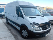 Mercedes Sprinter W906 2006–2018 Daszek na przednią szybę V-3 (czarny połysk, 5mm) zdjęcia 2