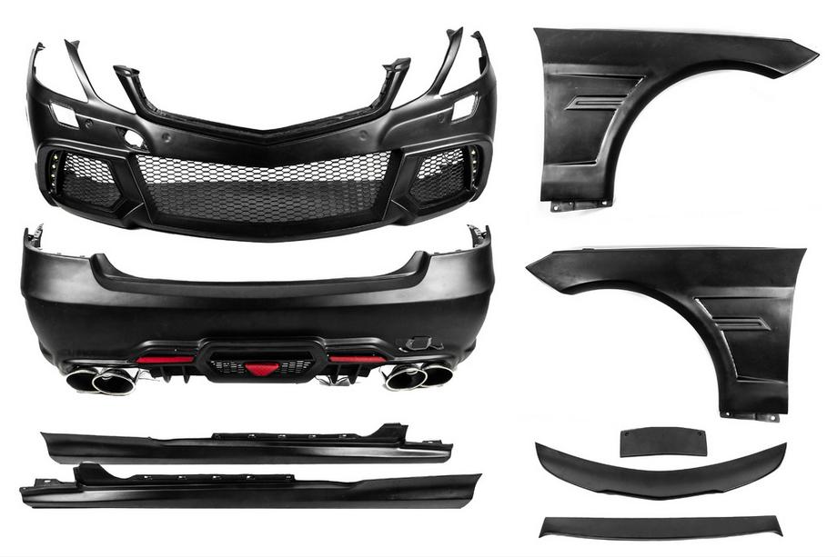Mercedes E-class coupe C207 2010-2017 Zestaw body kit 2009-2012 (WALD, włókno szklane) Image