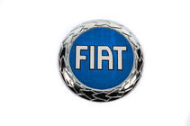 Fiat Emblemat Old (niebieski, samoprzylepny) zdjęcia 1