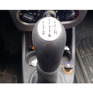 Gałka zmiany biegów 8200079112 (czarna z szarym) Dacia Logan MCV 2004-2014 zdjęcia 1