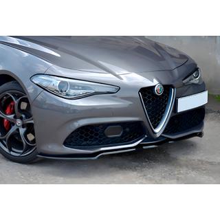 Przedni splitter DPT (2016-2019, Czarny Połysk) Alfa Romeo Giulia 2016-2022