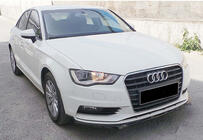 Audi A3 2012-2020 Dokładka lip przedniego zderzaka DPT V-3 (Sedan/HB, czarny połysk) zdjęcia 2