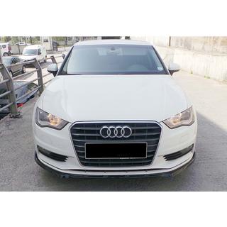 Dokładka lip przedniego zderzaka DPT V-3 (Sedan/HB, czarny połysk) Audi A3 2012-2020 zdjęcia 4