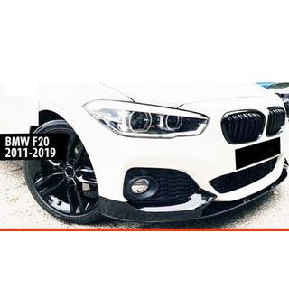 Przedni splitter DPT V-2 (do M Performance, czarny połysk, 4 szt.) BMW 1 Series F20/F21 2011-2019